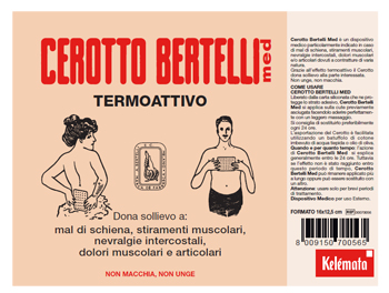 BERTELLI CEROTTO MED MEDIO 16 X 12,5 CM - Metafarm