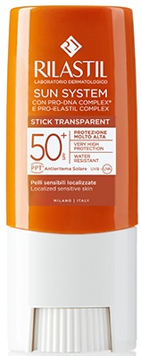 RILASTIL SUN SYSTEM PHOTO PROTECTION TERAPY SPF 50+ STICK TRASPARENTE 8,5 ML - Metafarm