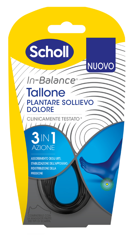SCHOLL PLANTARE TALLONE L 2 PEZZI - Metafarm