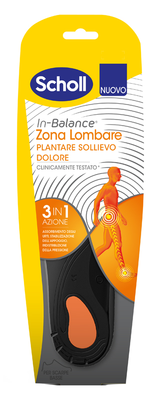 SCHOLL PLANTARE LOMBARE L 2 PEZZI - Metafarm