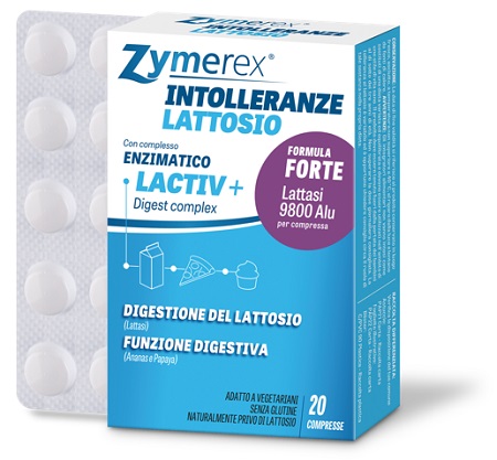ZYMEREX INTOLLERANZE LATTOSIO 20 COMPRESSE RIVESTITE - Metafarm