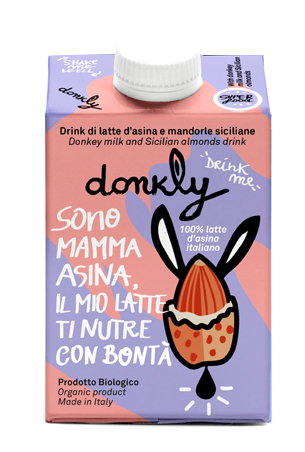 DONKLY BEVANDA DI LATTE D'ASINA E MANDORLA 500 ML - Metafarm