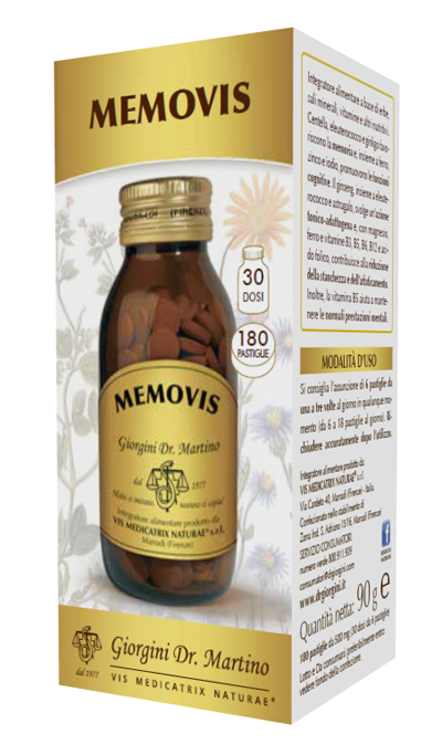 MEMOVIS 180 PASTIGLIE - Metafarm