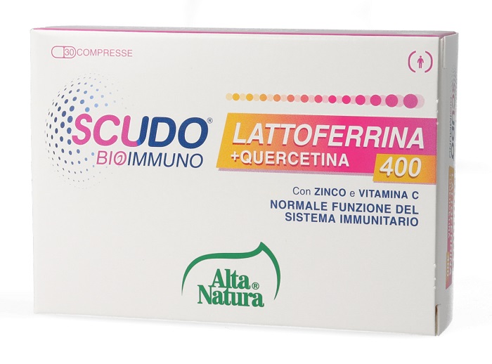 SCUDO LATTOFERRINA + QUERCETINA 400 30 COMPRESSE - Metafarm