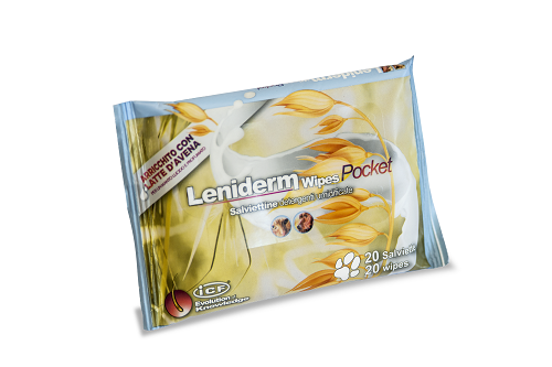 LENIDERM WIPES POCKET 20 PEZZI DISPLAY - Metafarm