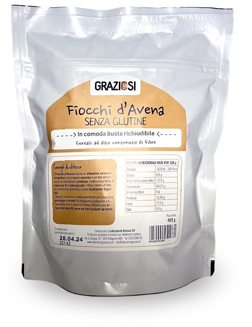 FIOCCHI D'AVENA 400 G - Metafarm