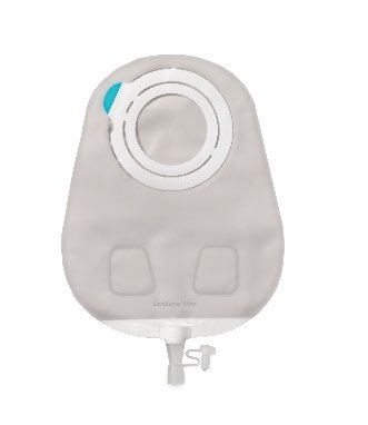 SENSURA MIO FLEX SISTEMA 2 PEZZI CON AGGANCIO ADESIVO SACCA MULTICHAMBER PER UROSTOMIA RIVESTITA 35MM DA 550 ML 30 PEZZI - Metafarm
