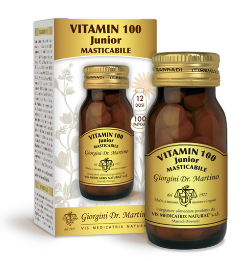 VITAMIN 100 JUNIOR 100 PASTIGLIE - Metafarm