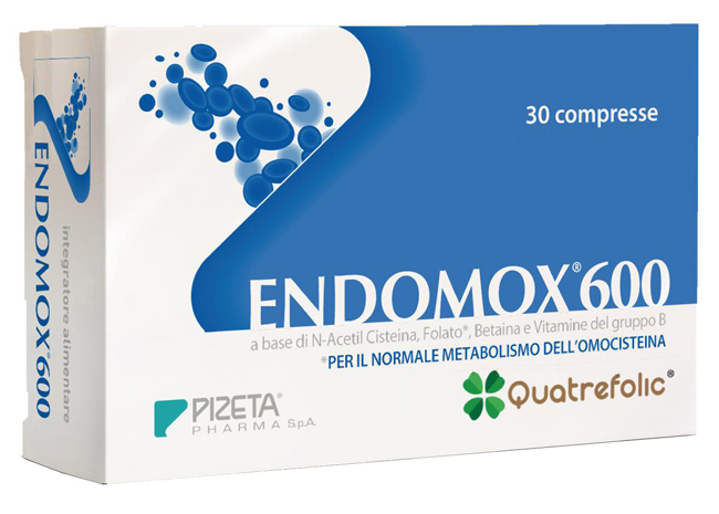 ENDOMOX 600 30 COMPRESSE - Metafarm
