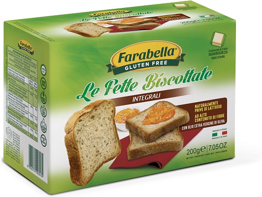 FARABELLA FETTE BISCOTTATE INTEGRALI 200 G - Metafarm