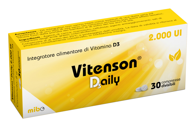 VITENSON DAILY D3 2000 UI 30 COMPRESSE DIVISIBILI - Metafarm