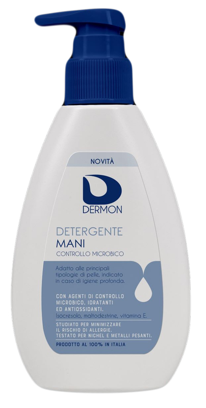 DERMON DETERGENTE MANI CONTROLLO MICROBICO 200 ML - Metafarm