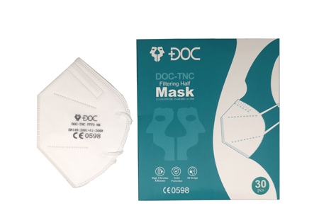 DOC FILTERING HALFMASK FFP3 SENZA VALVOLA DOC-TNC - Metafarm