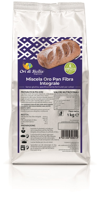 ORI DI SICILIA MIX ORO PAN FIBRA INTEGRALE 1 KG - Metafarm