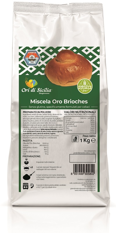 ORI DI SICILIA MIX ORO BRIOCHES 1 KG - Metafarm