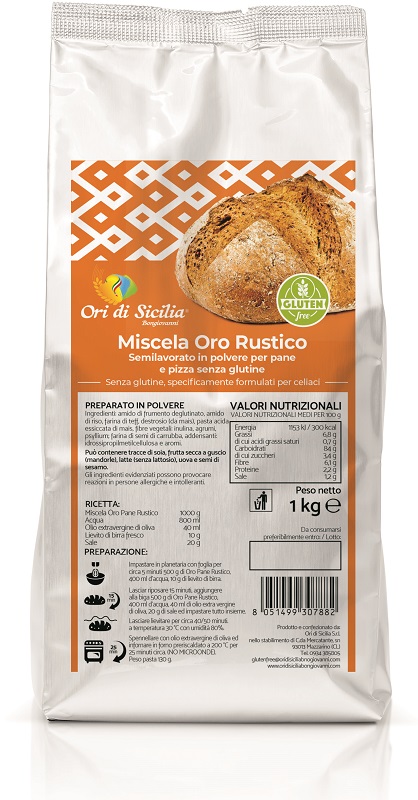 ORI DI SICILIA MIX ORO RUSTICO 1 KG - Metafarm