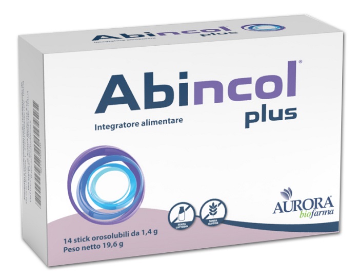 ABINCOL PLUS 14 STICK OROSOLUBILI - Metafarm