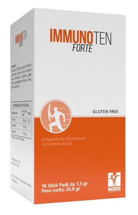 IMMUNOTEN FORTE 16 STICK PACK DA 1,3 G - Metafarm