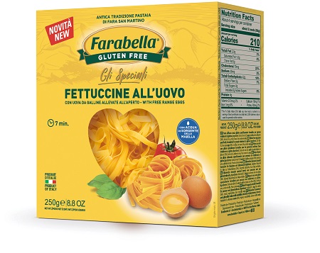 FARABELLA FETTUCCINE ALL'UOVO 250 G - Metafarm