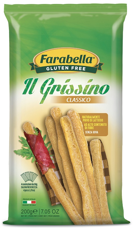 FARABELLA GRISSINO CLASSICO 200 G - Metafarm