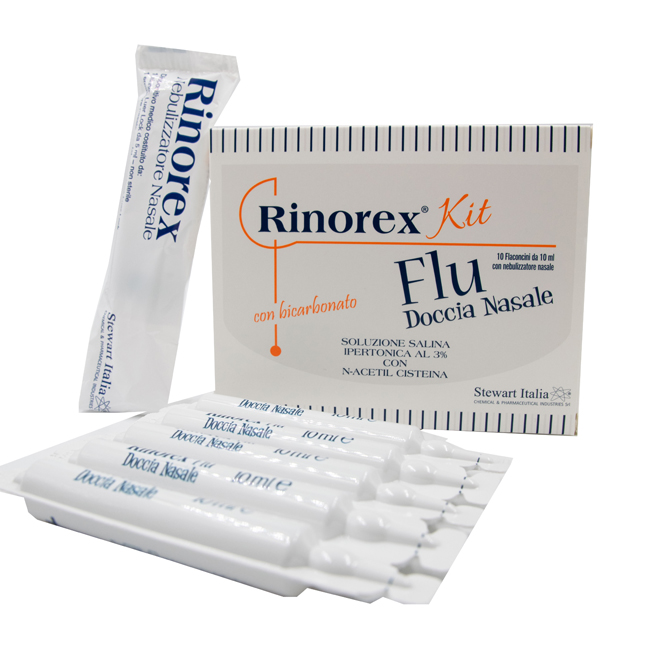 RINOREX FLU DOCCIA KIT - Metafarm