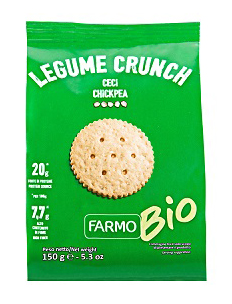 FARMO BIO LEGUME CRUNCH CRACKERS DI CECI E SESAMO 150 G - Metafarm