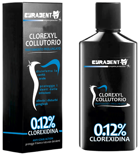 CURADENT CLOREXYL 0,12% CLOREXIDINA 250 ML - Metafarm