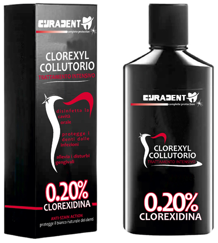 CURADENT CLOREXYL 0,20% CLOREXIDINA 250 ML - Metafarm