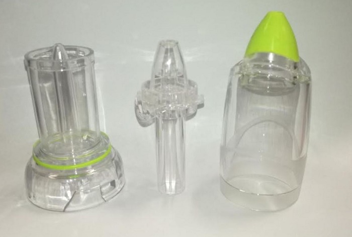 KIT DI RICAMBIO COMPLETO RINOWASH EGO CON VASCHETTA PORTAFARMACO + ATOMIZZATORE + GUARNIZIONE DI TENUTA + CAMPANA ESTERNA - Metafarm