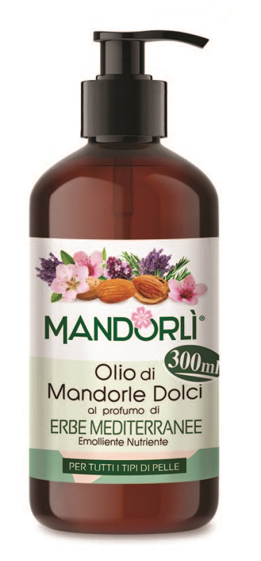 MANDORLI ERBE MEDITERRANEE OLIO CORPO 300 ML - Metafarm