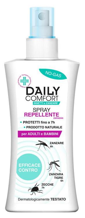 DAILY COMFORT ANTIZANZARE SPRAY REPELLENTE NO-GAS 100 ML - Metafarm