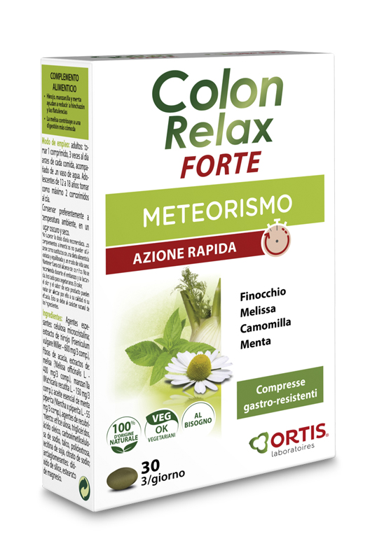COLON RELAX FORTE 30 COMPRESSE - Metafarm