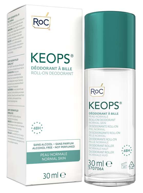ROC KEOPS DEODORANTE ROLL-ON 48H 30 ML - Metafarm