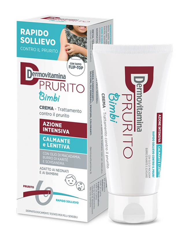 DERMOVITAMINA PRURITO BIMBI CREMA AZIONE INTENSIVA CALMANTE E LENITIVA 30 ML - Metafarm