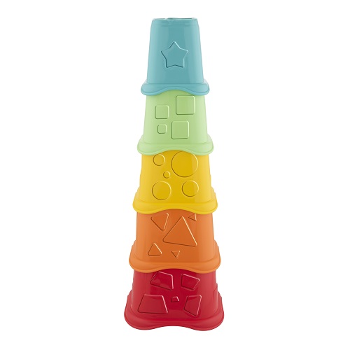 CHICCO GIOCO 2IN1 STACKING CUPS ECO+ - Metafarm