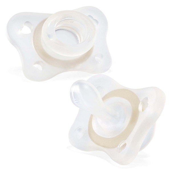 CHICCO GOMMOTTINO LUMI SILICONE 2-6M 2 PEZZI ITA C - Metafarm