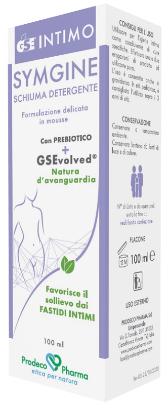 GSE INTIMO SYMGINE SCHIUMA DETERGENTE 100 ML - Metafarm