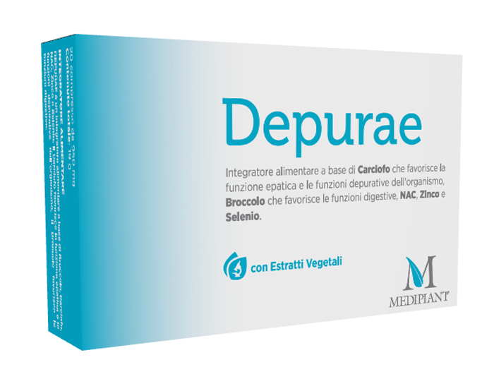 DEPURAE 20 COMPRESSE - Metafarm