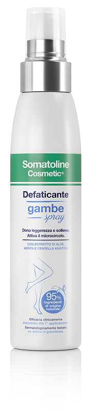 SOMATOLINE SKIN EXPERT DEFATICANTE GAMBE SPRAY 125 ML - Metafarm