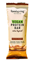 BARRETTA PROTEICA VEGANA MULTISTRATO ARACHIDI TOSTATI 45 G - Metafarm