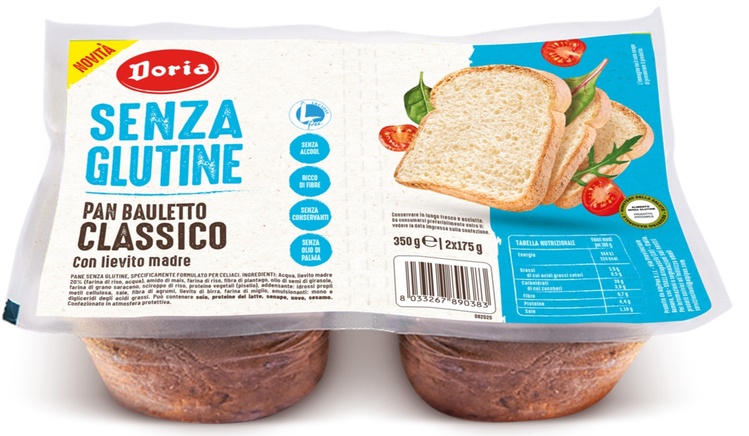 DORIA PAN BAULETTO CLASSICO 2X175 G - Metafarm