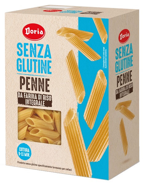 DORIA PENNE INTEGRALI 400 G - Metafarm