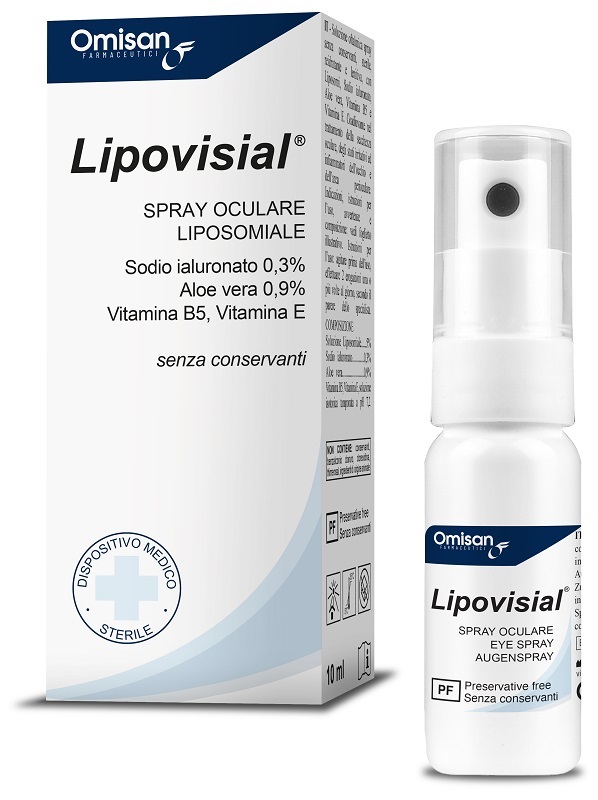 SPRAY OCULARE LIPOSOMIALE LIPOVISIAL 10 ML - Metafarm