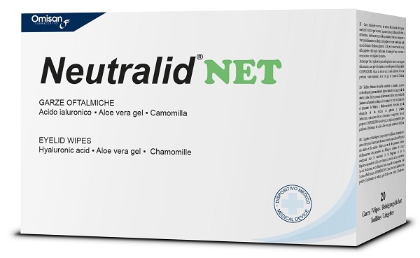 GARZA OFTALMICA NEUTRALID NET 20 BUSTINE - Metafarm