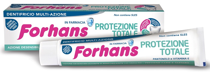 FORHANS DENTIFRICIO PROTEZIONE TOTALE 75 ML - Metafarm