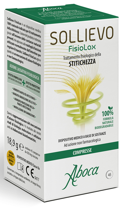 SOLLIEVO FISIOLAX 45 COMPRESSE - Metafarm