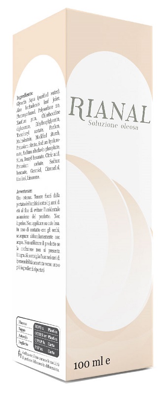 RIANAL SOLUZIONE OLEOSA 100 ML - Metafarm