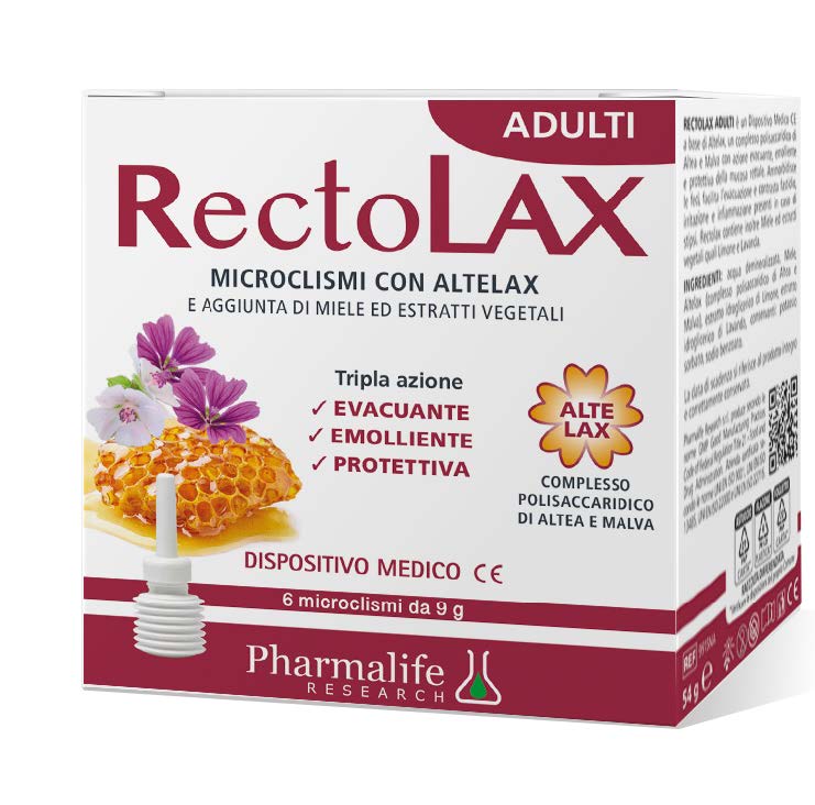 RECTOLAX ADULTI MICROCLISMI 6 PEZZI DA 9 G - Metafarm
