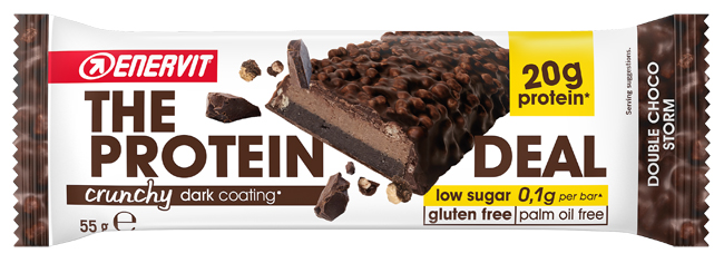 ENERVIT PROTEIN DEAL DOUBLE CHOCO STORM 55 G - Metafarm