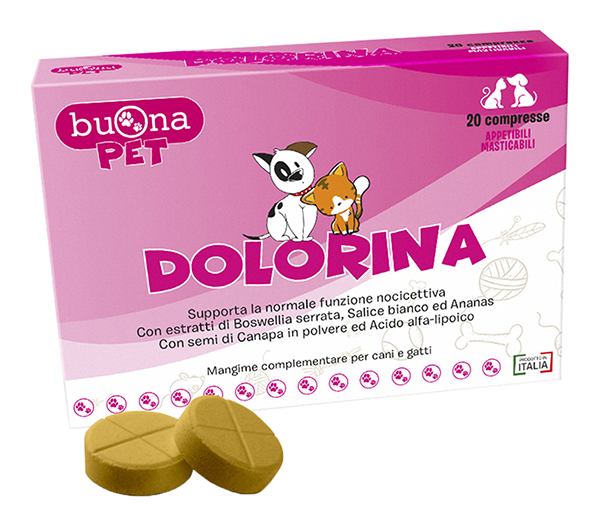 DOLORINA 20 COMPRESSE NUOVA FORMULA - Metafarm